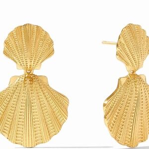 Julie Vos Sanibel Shell Statement Earrings